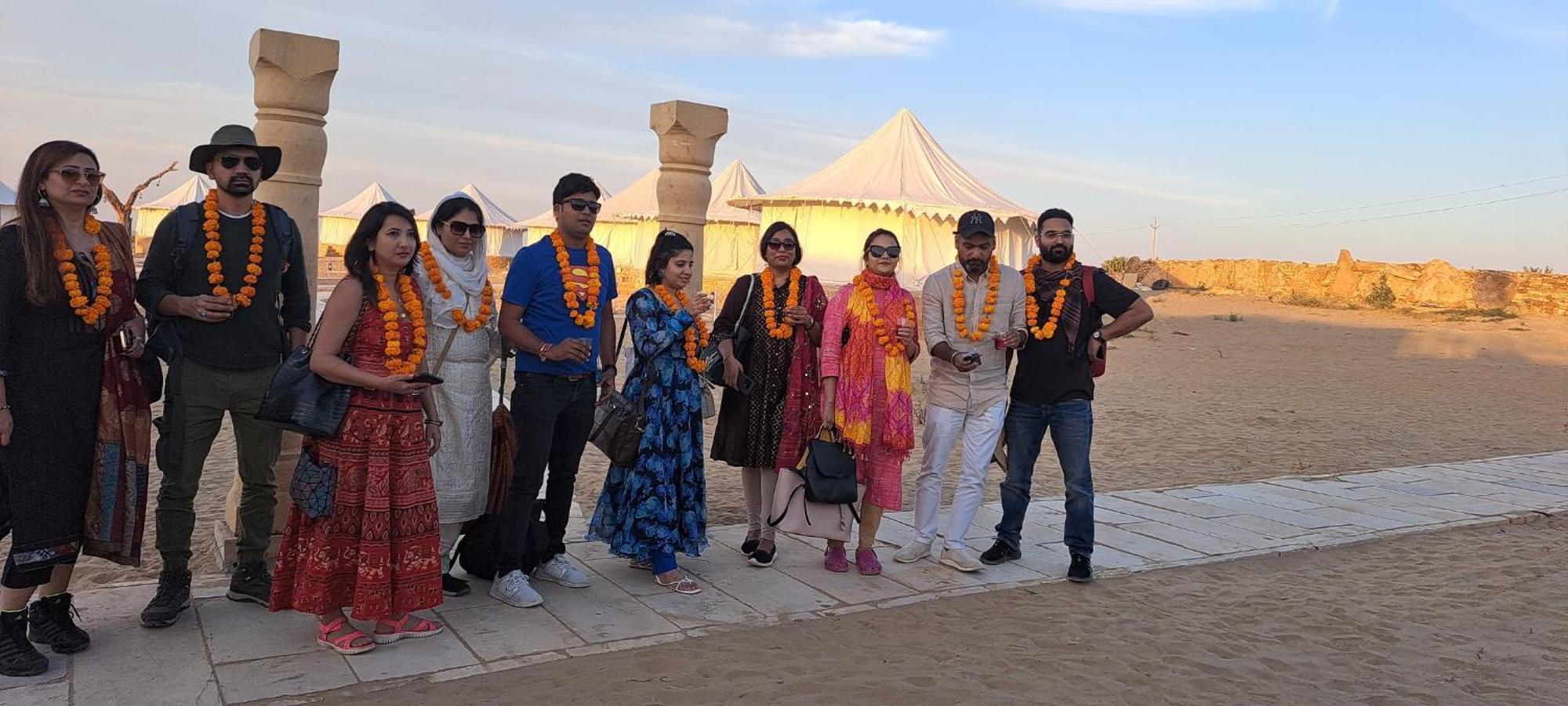 Journey Desert Camp Jaisalmer Eksteriør bilde